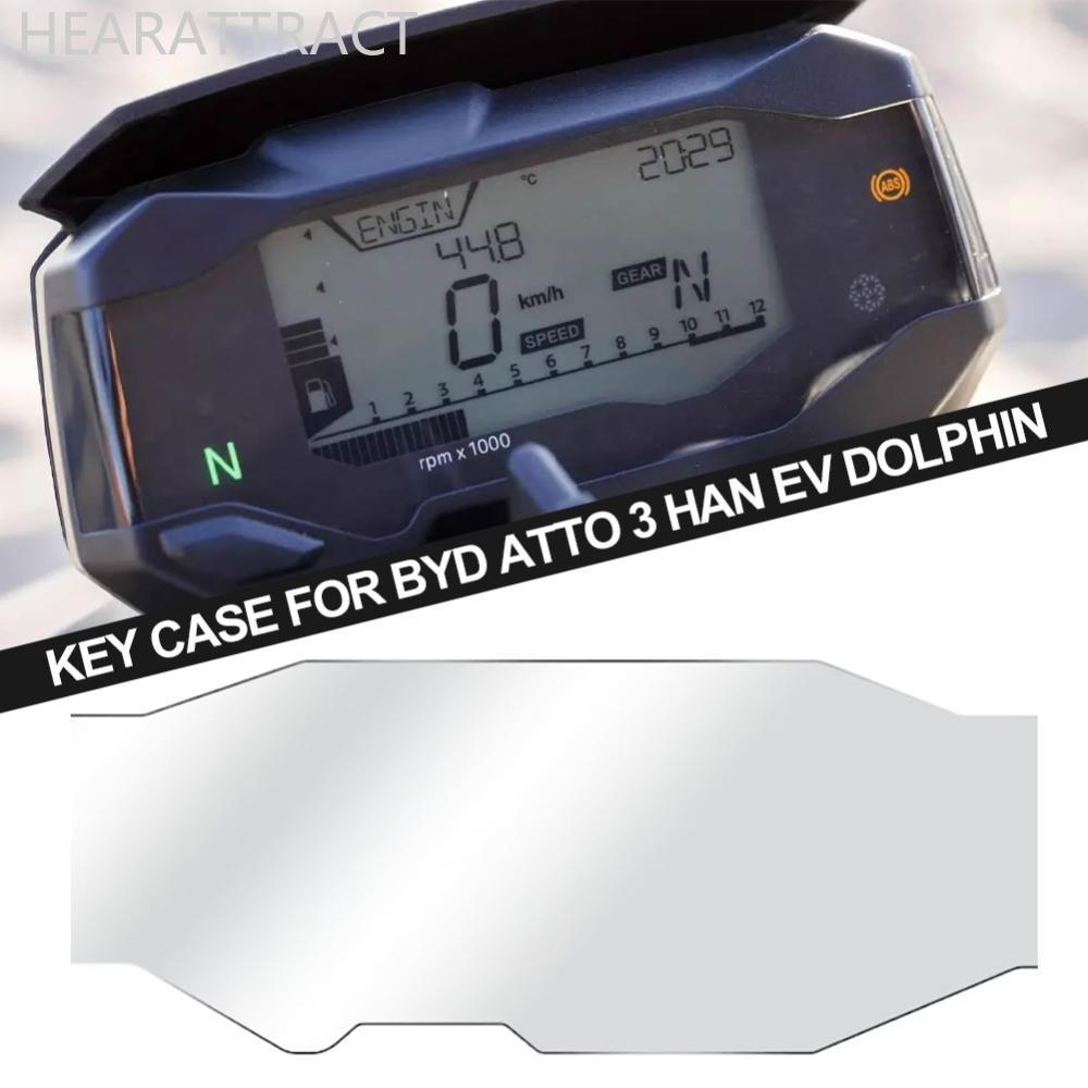 HEARATTRACT TPU Dụng Cụ Xe Máy Bảng Điều Khiển Cụm Chống Trầy Xước Phim Bảo Vệ Màn Hình Cho Xe BMW G