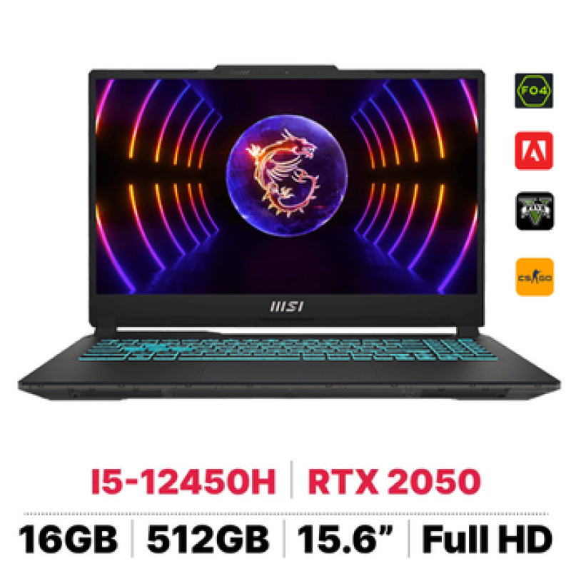 Laptop MSI Cyborg 15 A12UCX-618VN
