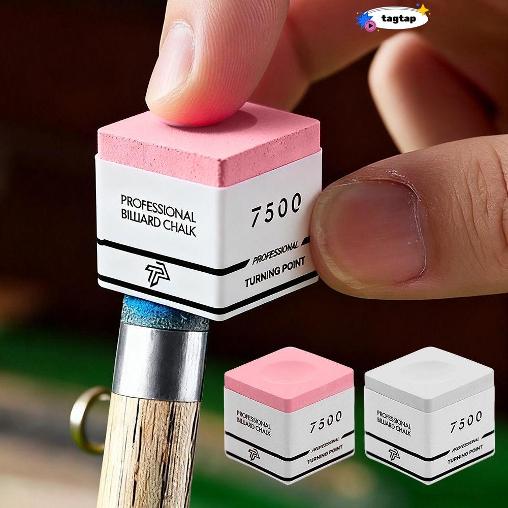 Phấn bi-a INNEW TP7500, Phấn bi-a chống trượt màu hồng / xám, Phấn bi-a vuông phấn bi-a Phụ kiện bi-