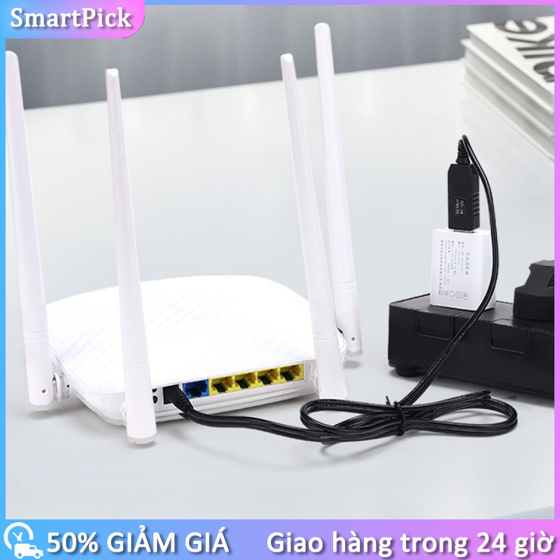Phụ kiện wifi cáp boost USB 5V lên 12V đầu DC3.5mm Đầu ra DC 12V،Với đèn، Cáp tăng tốc cho WIFI