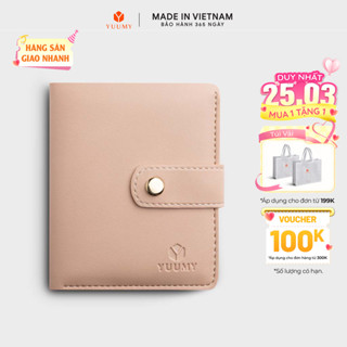 Ví Yuumy ( Thời trang nữ dáng cầm tay nhỏ gọn - Ví da Seasand YV52) Bagsmart