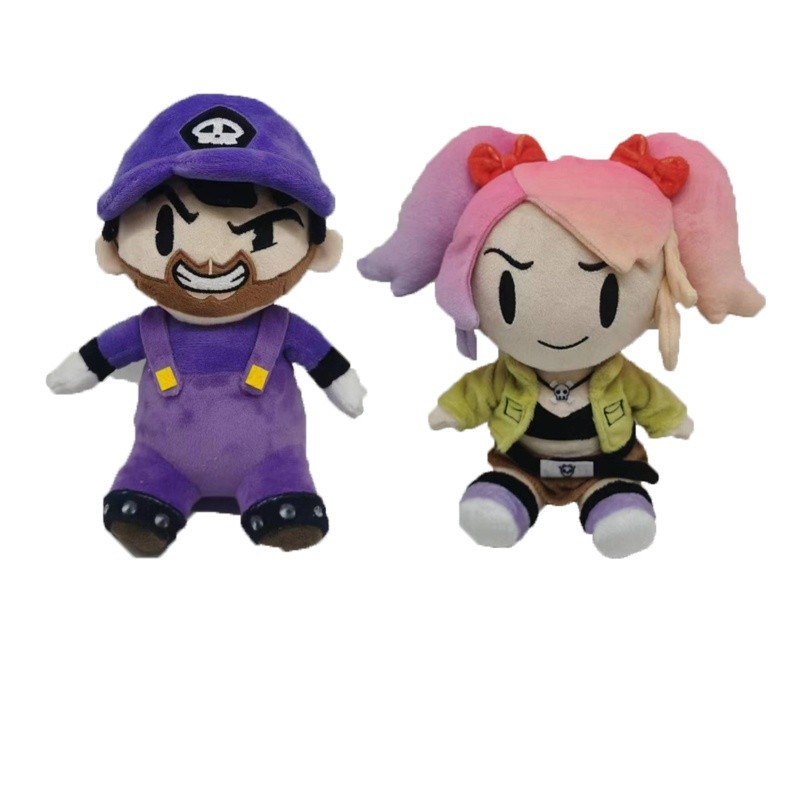 25CM Trò Chơi Hoạt Hình Ngoại Vi Super Mario Sang Trọng Đồ Chơi SMG3 SMG4 Búp Bê Nhồi Bông Dễ Thương