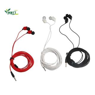 Tai nghe có dây MNTT 3.5mm Điện tử tiêu dùng Màn hình Tai nghe cực dài 3 mét Âm nhạc Tai nghe âm thanh nổi