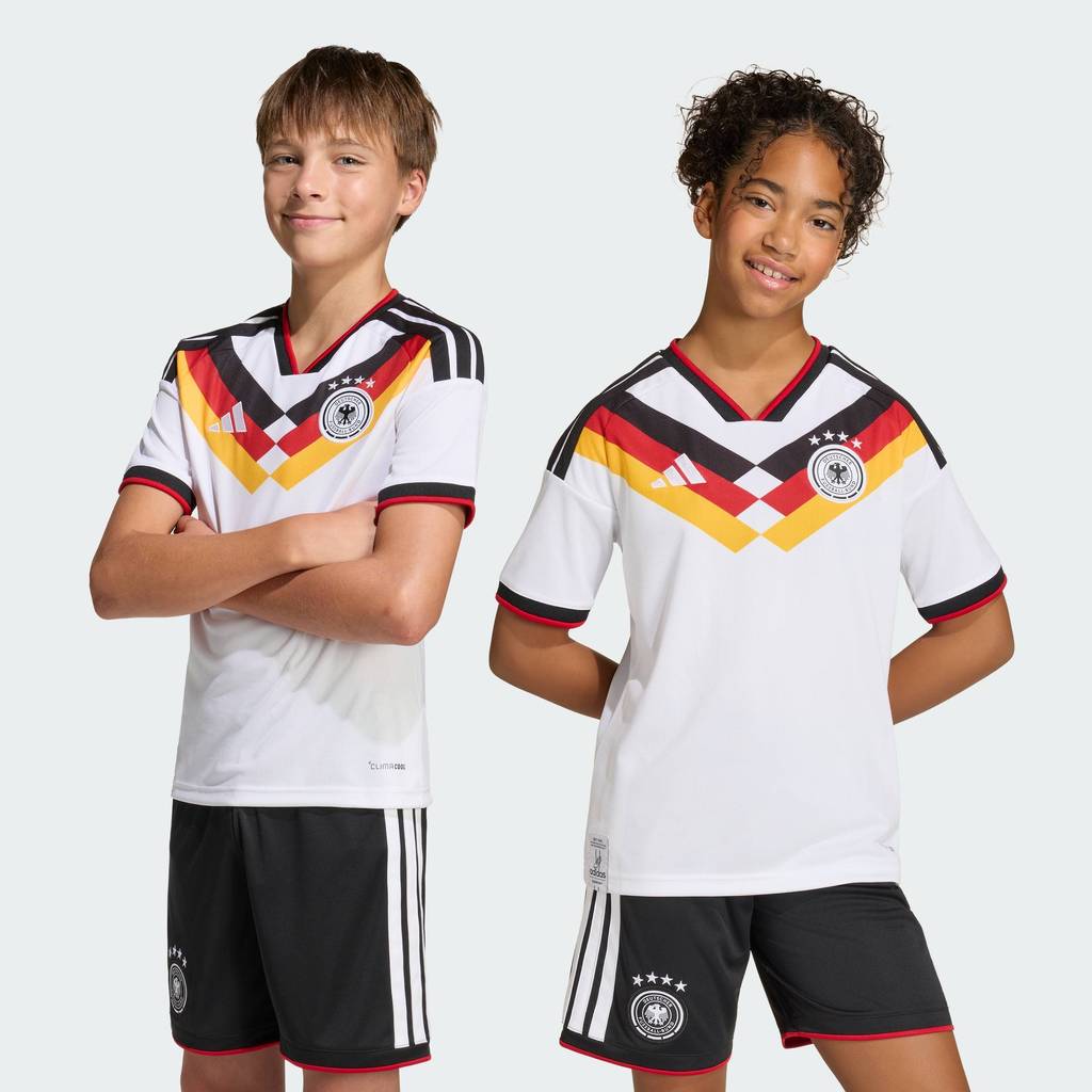 adidas Football Germany 26 Home Kids Jersey Unisex White JZ4560