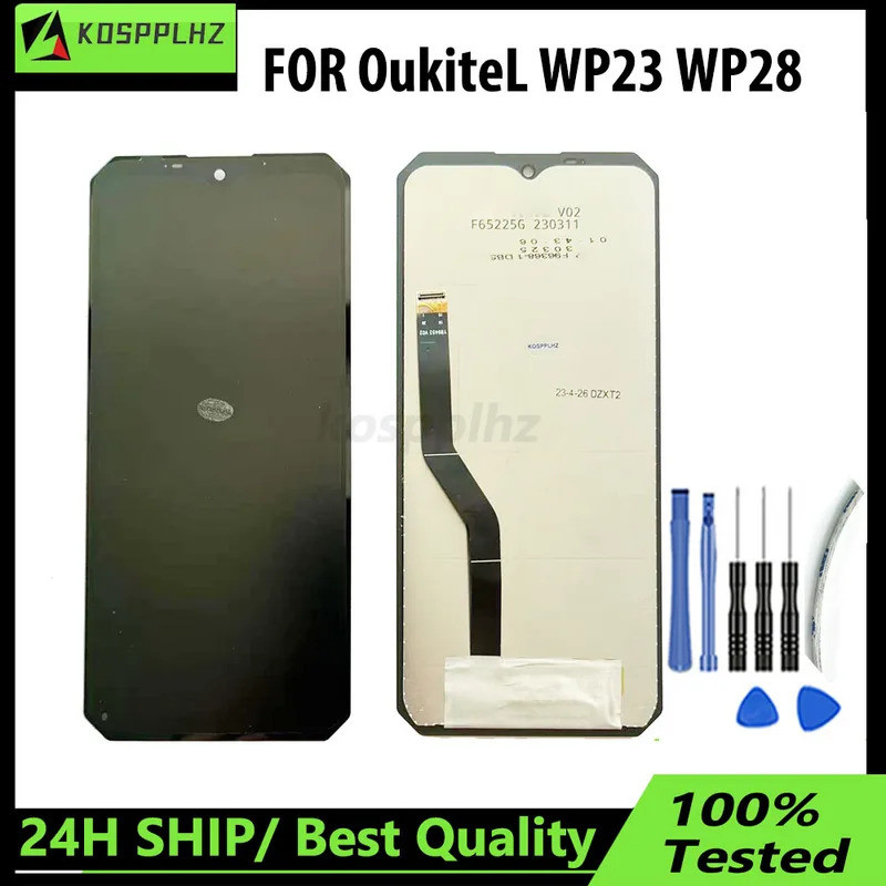 Mới Cho OUKITEL WP28 WP23 WP23 Pro Màn Hình Cảm Ứng + Màn Hình LCD Lắp Ráp Thay Thế Cho OUKITEL WP36