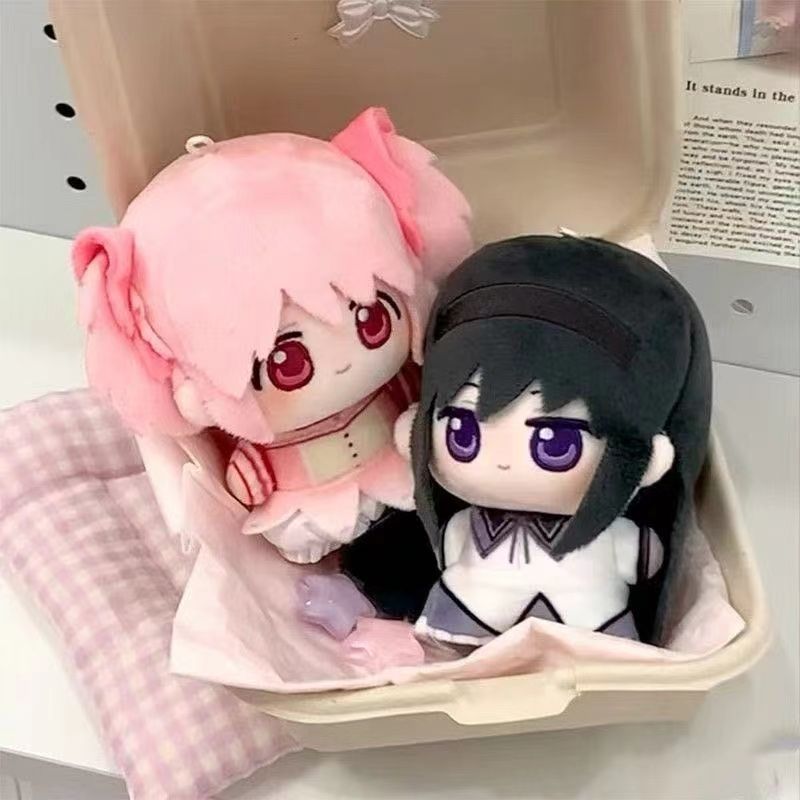 Magical Girl Madoka Magica fan series 10cm Nunu Deer, Homura Akemi doll, anime merchandise plush toy