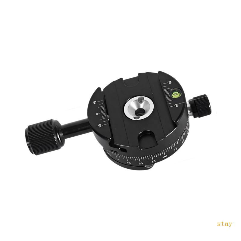 Quick Release Camera Plate For DSLR Lightweight Aluminum Clamp with 1/4 Screw