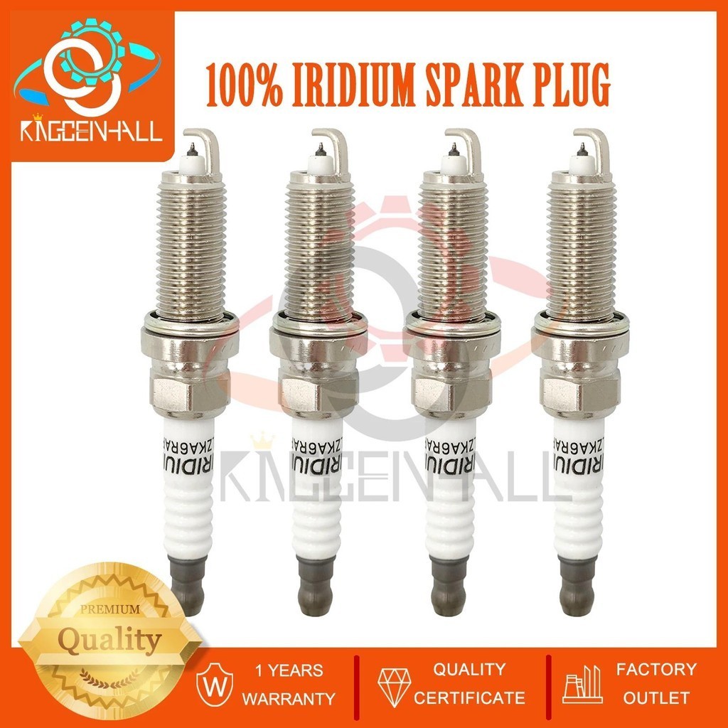 4 / 6 / 8 Chiếc Chất Lượng Cao LZKAR6AP-11 22401-ED815 Iridium Mới Bugi Nến Cho Nissan March Tiida X
