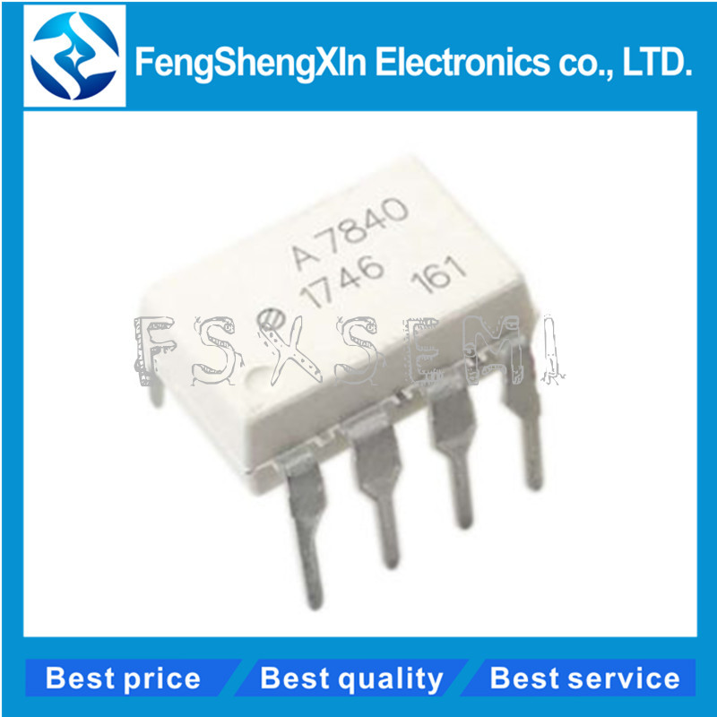 10 Cái / lốc HCPL-7840 HCPL-A7840 A7840 A7840A DIP8 Bộ ghép nối quang điện