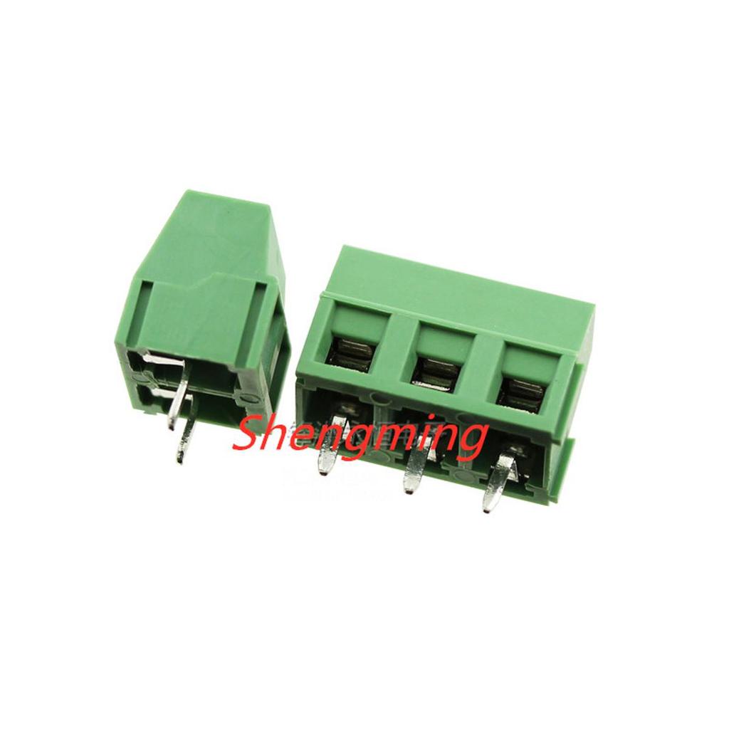 20 CHIẾC MG127 KF127-2P KF127-3P 2 3 Pin Cắm Vít Thiết Bị Đầu Cuối Khối Kết Nối 5.00mm Pitch 2 3 Pin