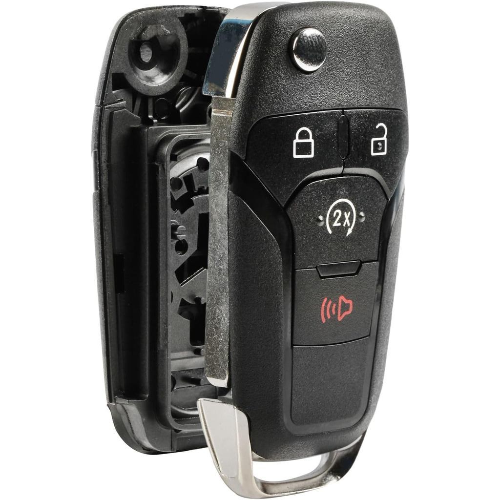 Thay Thế Cho 2015-2022 Ford F150 Bronco Ranger Raptor 4 Nút Chìa Khóa Khởi Động Từ Xa Fob Vỏ N5F-A08