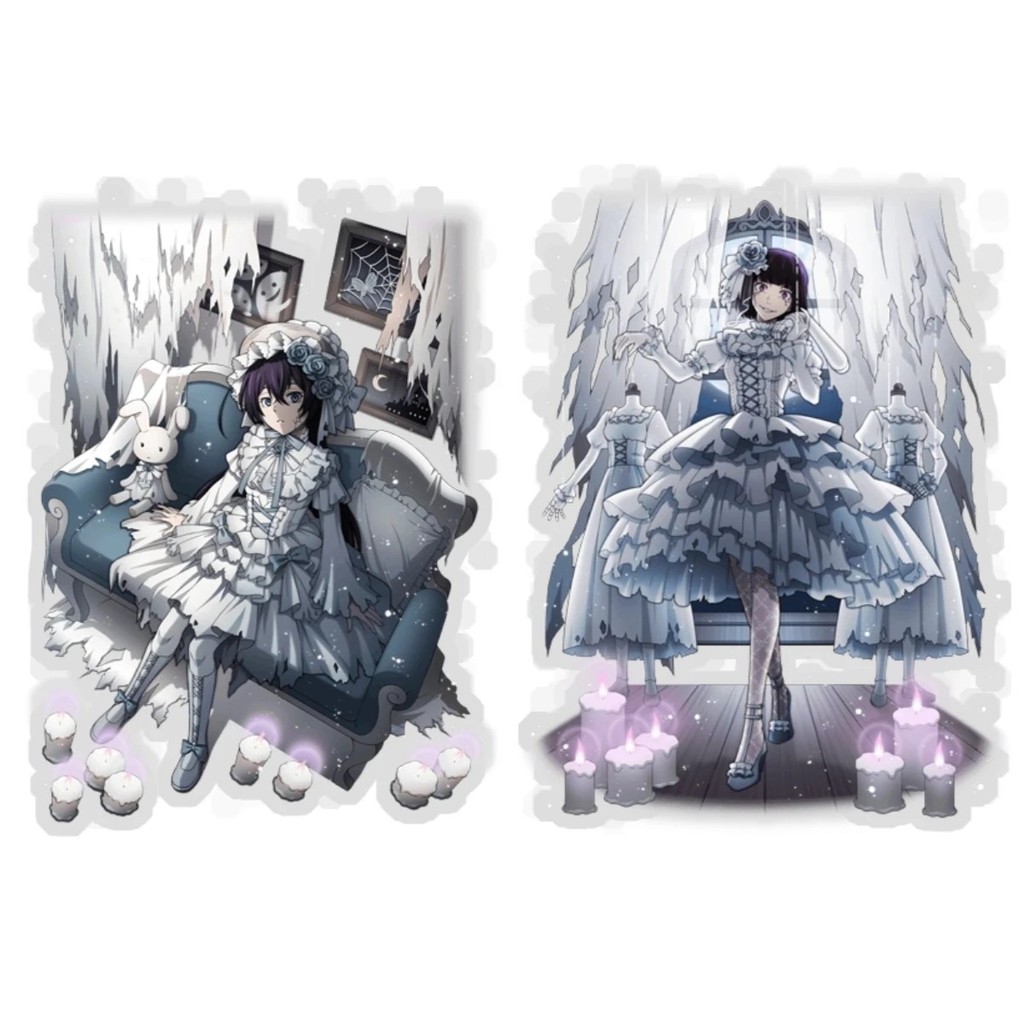 Standee Anime Bungou Stray Dogs mô hình Izumi Kyouka Akiko Yosano mica Acrylic trang trí bàn học quà