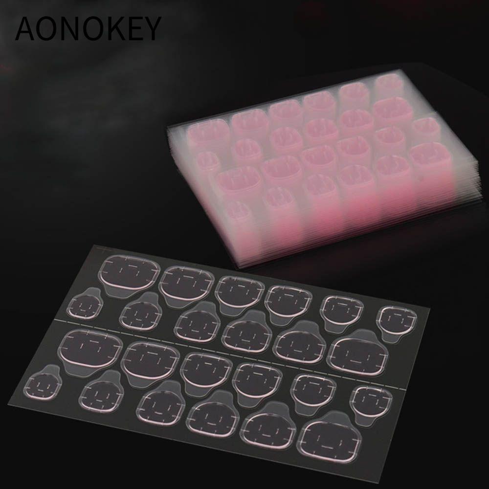 AONOKEY Nhãn dán hai mặt Beauty Women DIY Băng dính