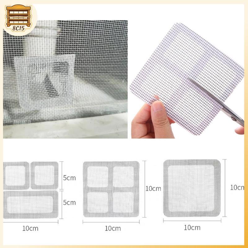 [8C15] 15 Cái Fix Net Window Dính Chống Muỗi Ruồi Côn Trùng Sửa Chữa Màn Hình Stiers [8C]