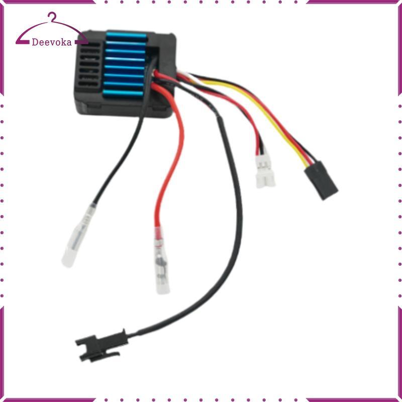 RC Car ESC Dễ dàng lắp đặt Phụ tùng động cơ chải cho 1 / 18 1 / 12 MN99S MN82