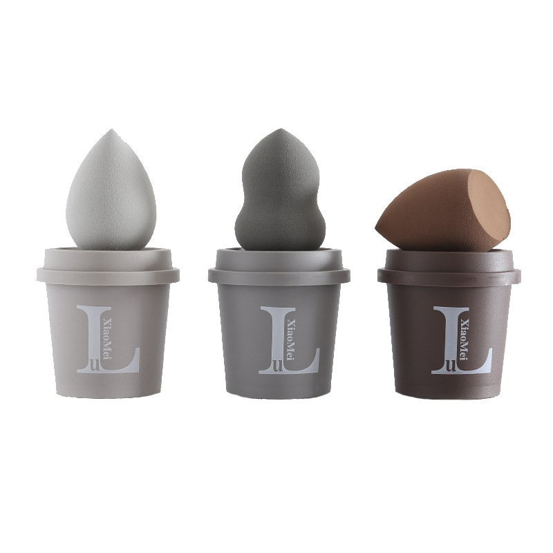 BEAUTY BLENDER Máy xay sinh tố làm đẹp trứng trang điểm có giá đỡ cốc cà phê