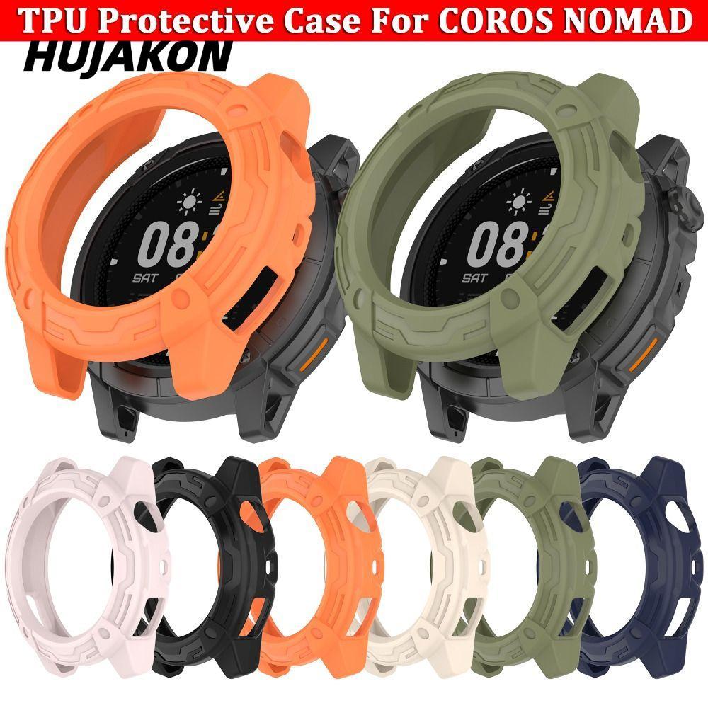 HUJAKON Bảo vệ, Bảo vệ màn hình rỗng chống trầy xước, Ốp lưng khung mềm TPU cho phụ kiện đồng hồ thô