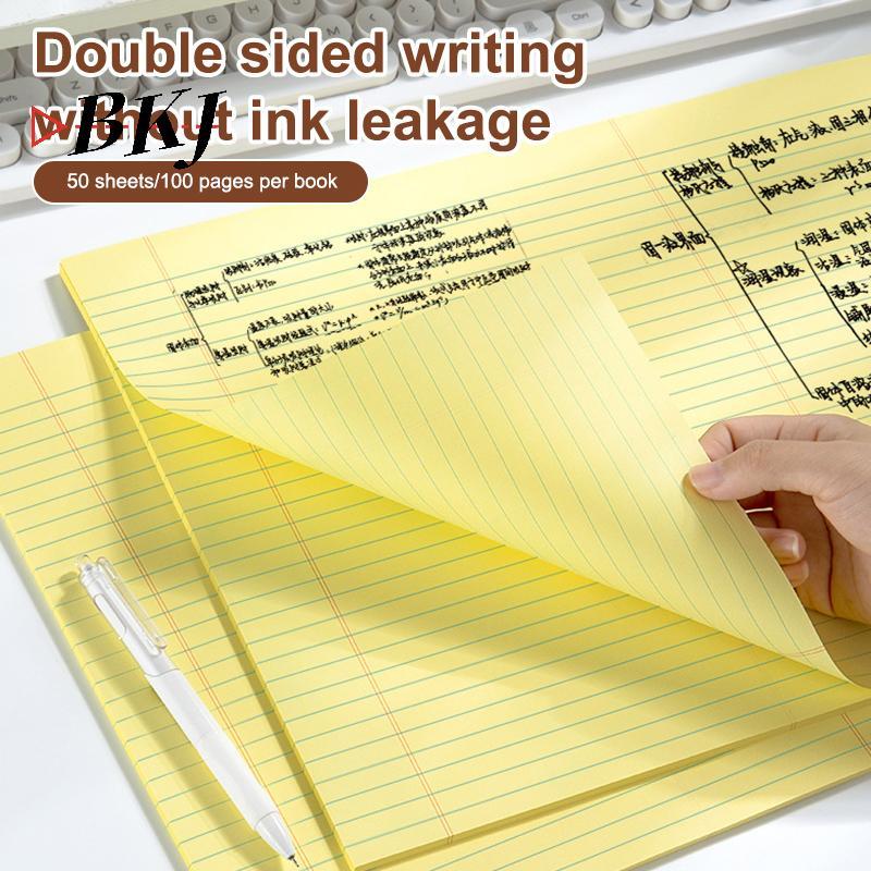 [KJ] 50 tờ dày A3 A3 Notebook Mind Map Lập kế hoạch Giấy nháp có thể xé được [Mới]