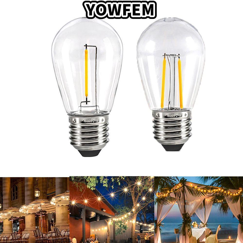 Bóng đèn cổ điển YOWFEM Sợi đốt nóng 1W 2W E27
