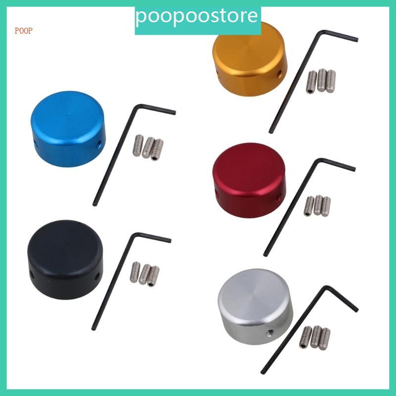 POOP Guitar Effect Pedal Guitar Foot Nail Caps Effect Pedal Pad Cover Hợp kim nhôm