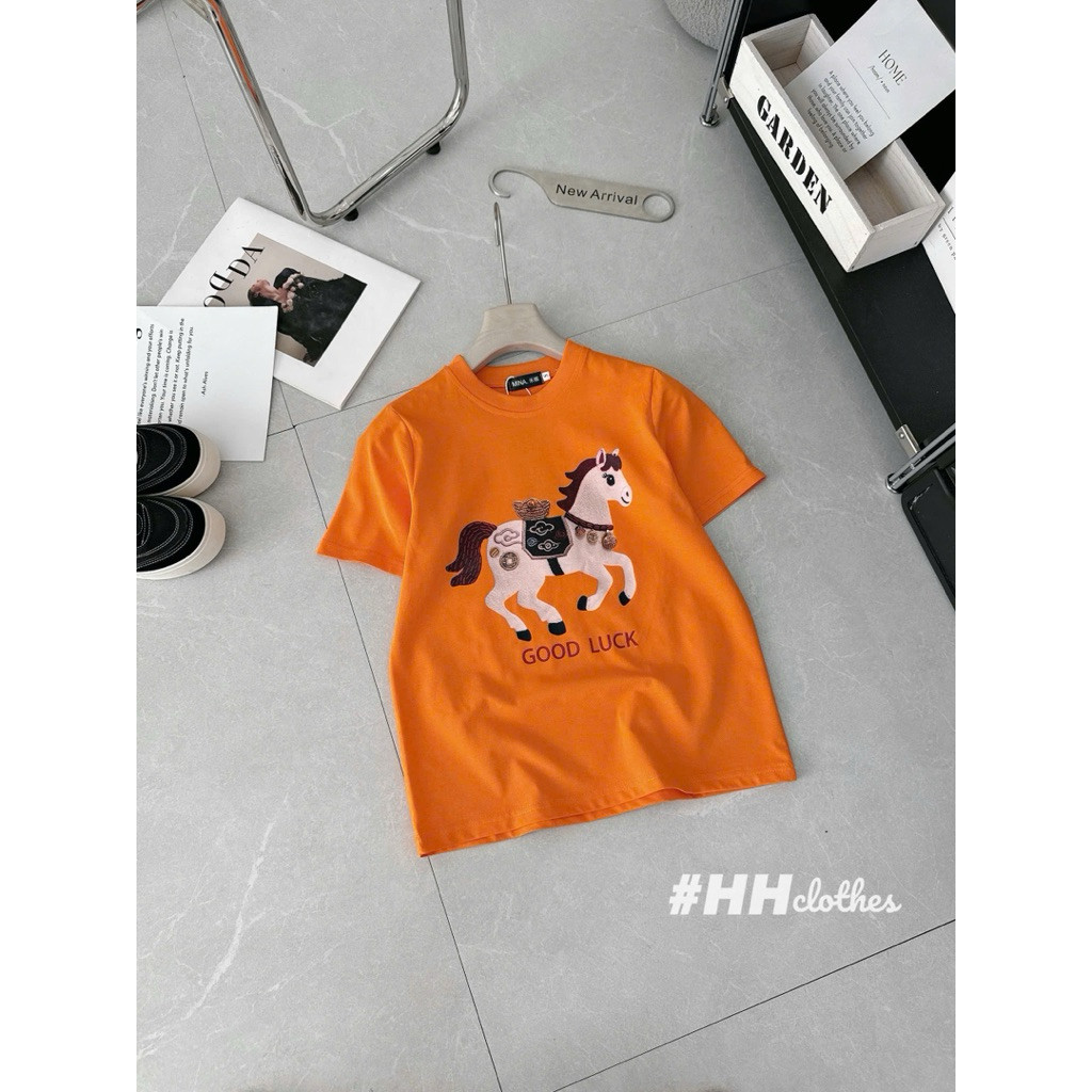 áo phông ngựa fom vừa xinh xắn BYJOLIE