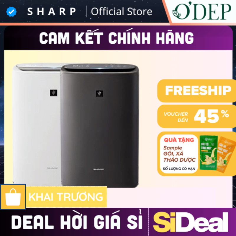 Máy lọc khí và tạo ẩm Sharp KI-N40V-W/H - Hàng chính hãng - SIDEAL SIA