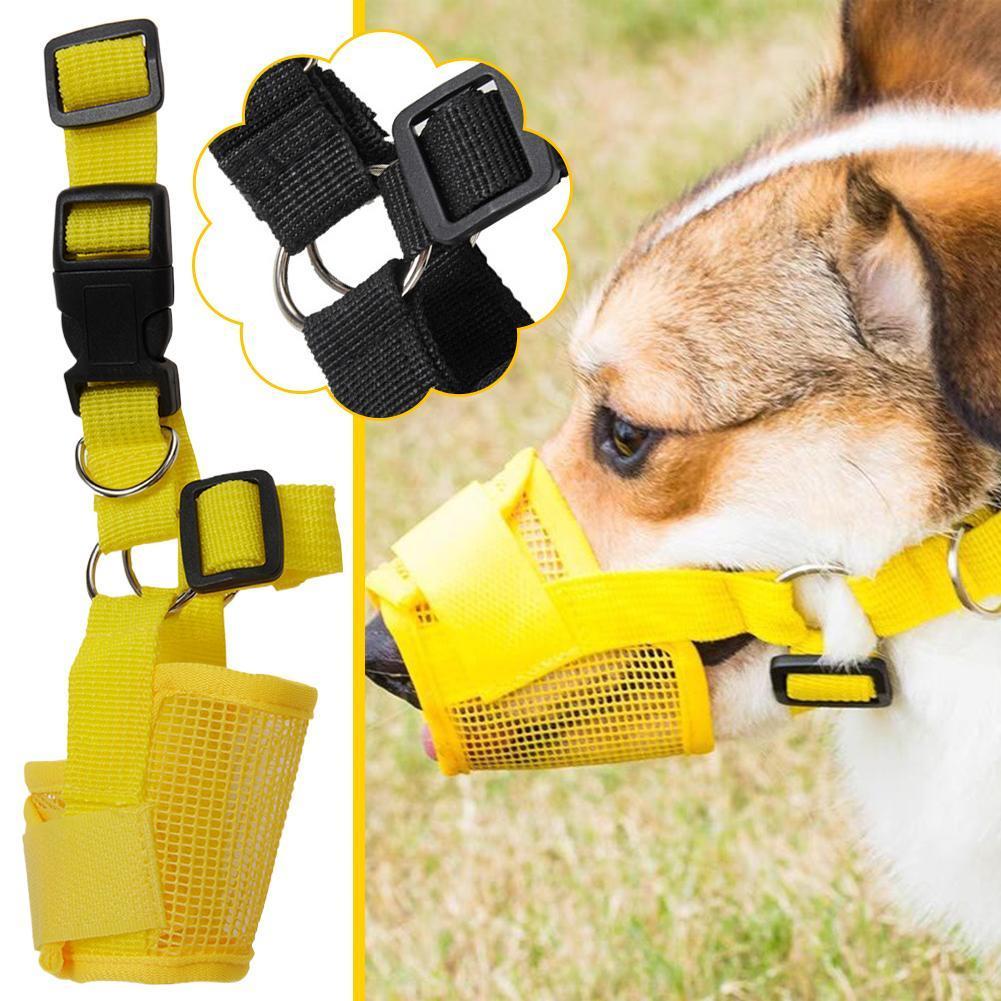 Muzzle Chó Phiên Bản Nâng Cấp Chống Chia Lưới Muzzle Tiếp Liệu Thú Cưng S4z3