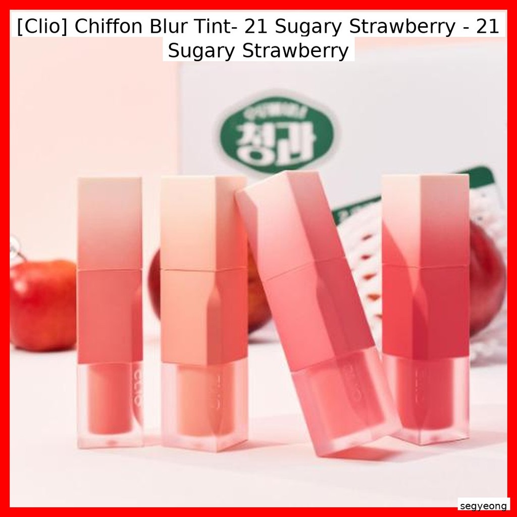 [Clio] Voan Blur Tint- 21 Sugary Strawberry - 21 Sugary Strawberry
