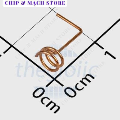 [5 Cái]- AH2G.304 Ăng Ten Lò Xo Wifi, Bluetooth, Zigbee 2.4GHz Chip & Mạch Store