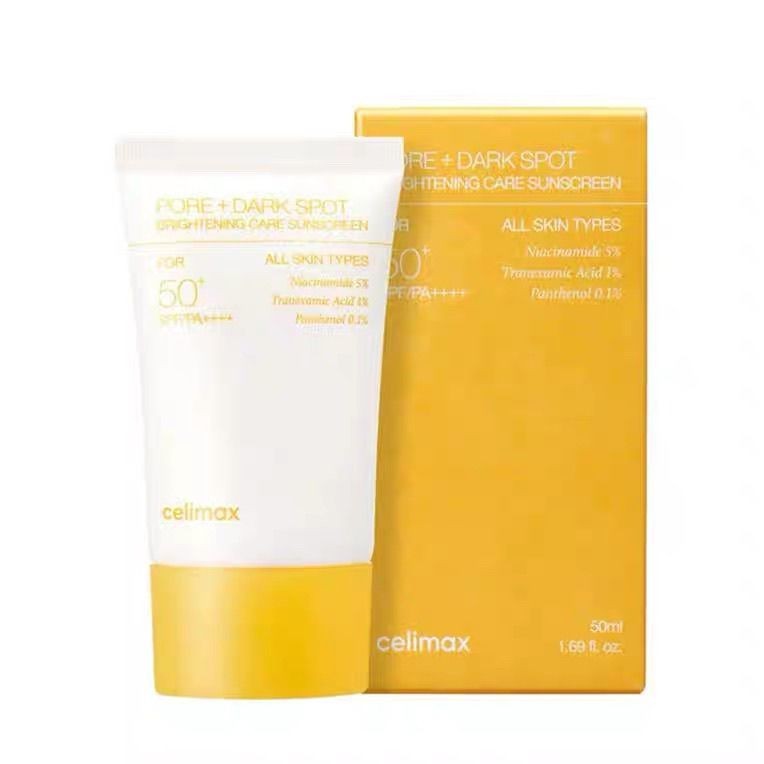 Axit Tranexamic Celimax + Kem chống nắng celimax Làm trắng da Làm săn chắc lỗ chân lông