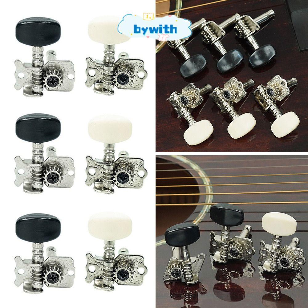 BYWITH Heads Tuners, String Knob Geared Guitar Tuning Pegs, Vintage Thay Thế Sealed Tuner|Đầu Đàn Gu