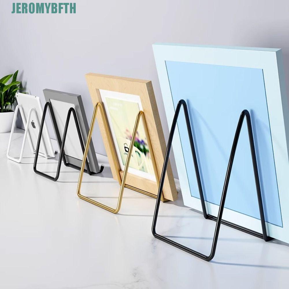 JEROMYBF Iron Magazine Rack, File Picture Book Storage Rack, Bộ sưu tập báo ảnh đơn giản Giá đỡ để b