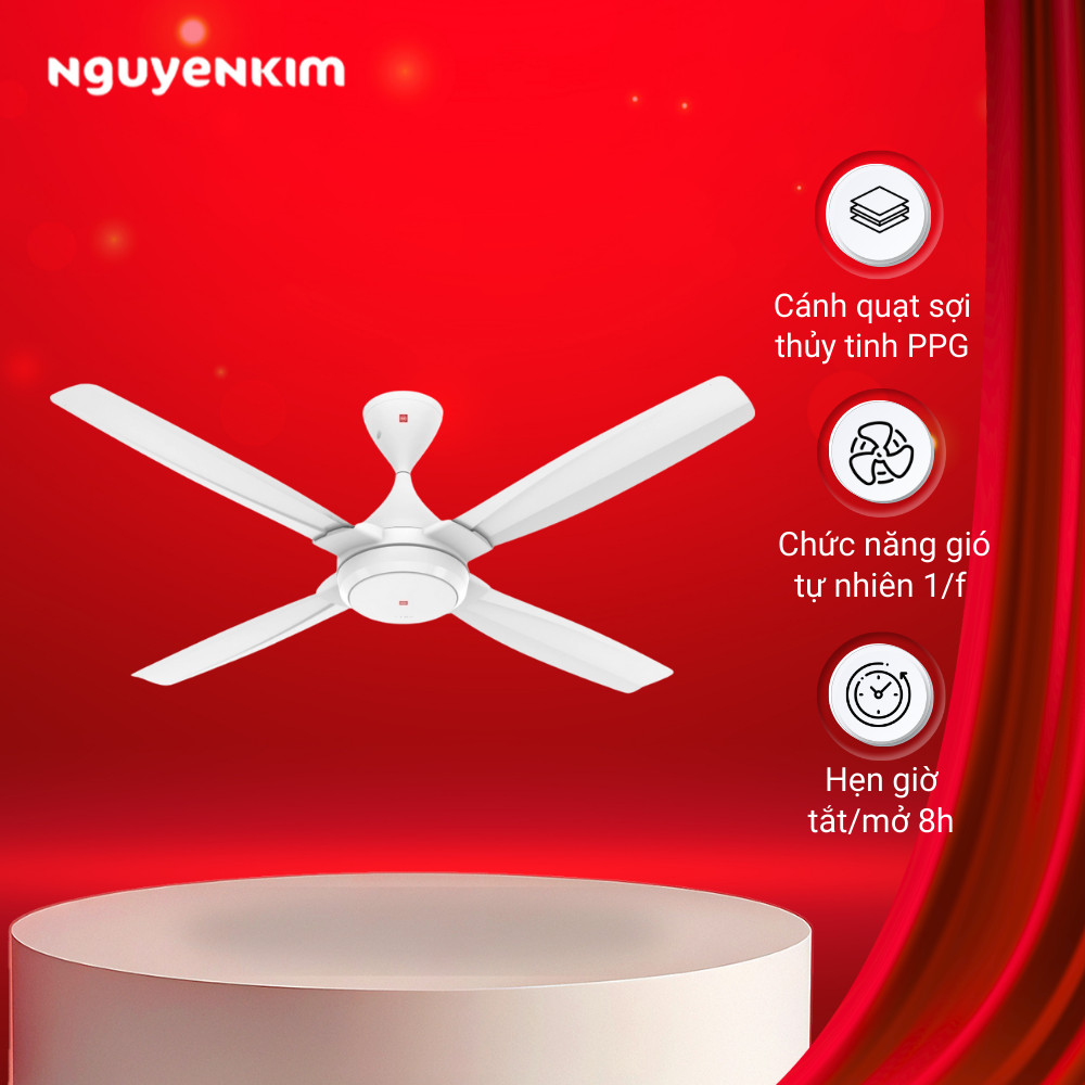 Quạt trần KDK G56DG(WH) - Hàng chính hãng