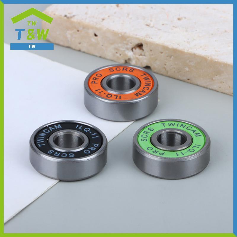 [T & W] 8 Vòng bi 608 ILQ-11 8x22x7 Longboard Speed Inline Skate Wheel Bearing Skate Scooter Smooth 