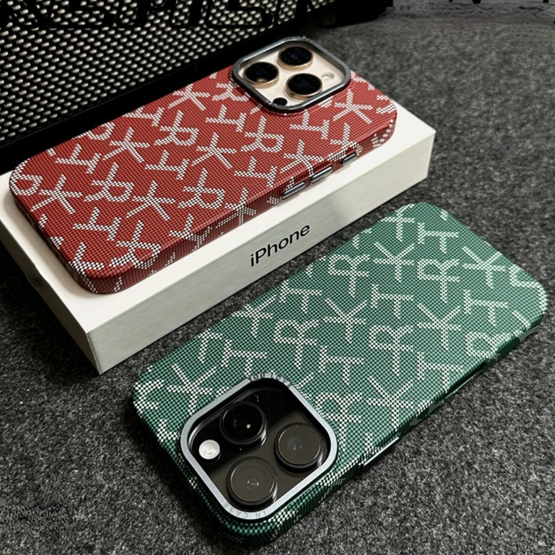 Kỷ Niệm Hoa Cũ Họa Tiết Kevlar Thích Hợp Cho iPhone15pro Apple 13 Ốp Điện Thoại 16ProMax Phong Cách 