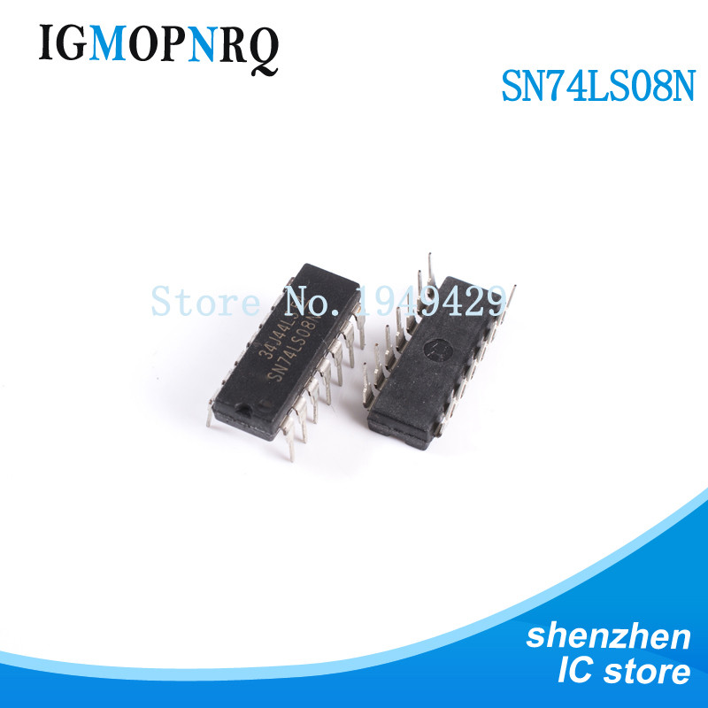 10 Cái / lốc SN74LS08N DIP14 SN74LS08 74LS08N 74LS08 Cổng Logic Quad 2 Đầu Vào. Mới