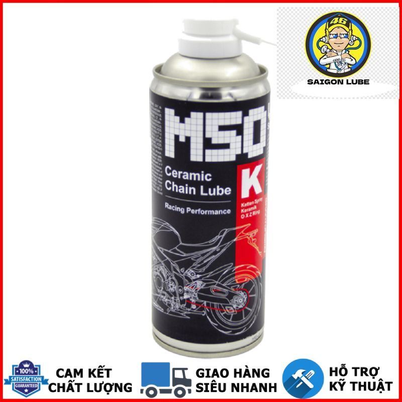 Xịt Dưỡng Sên VOLTRONIC M50 400ml - Dưỡng sên cao cấp Đức dành cho PKL PNK