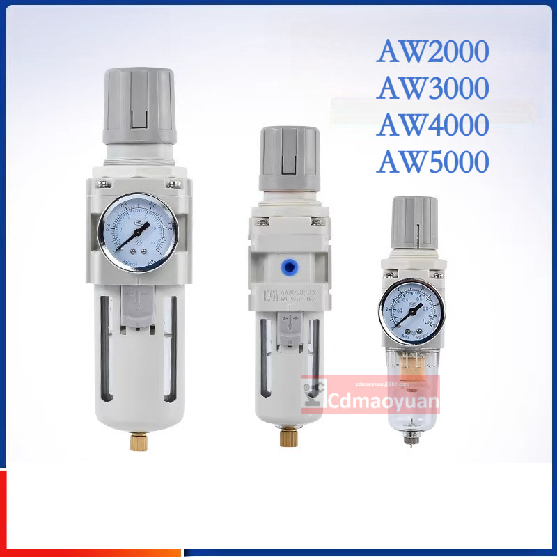 Bộ lọc giảm áp khí nén AW2000-02 AW3000-02-03 AW4000-04 AW4000-06 AW5000-06-10 (loại smc)