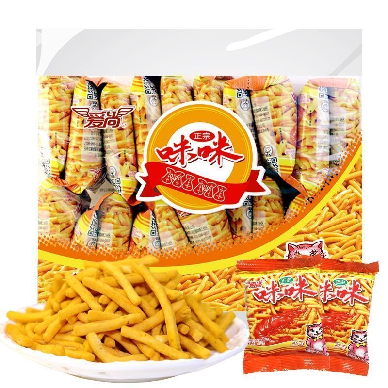 Mimi Tôm Dải Authentic Tuổi Thơ Hoài Cổ Hương Cua Kẹo Đồ Ăn Nhẹ Đồ Ăn Nhẹ Spree Gói Bán Buôn 911.4