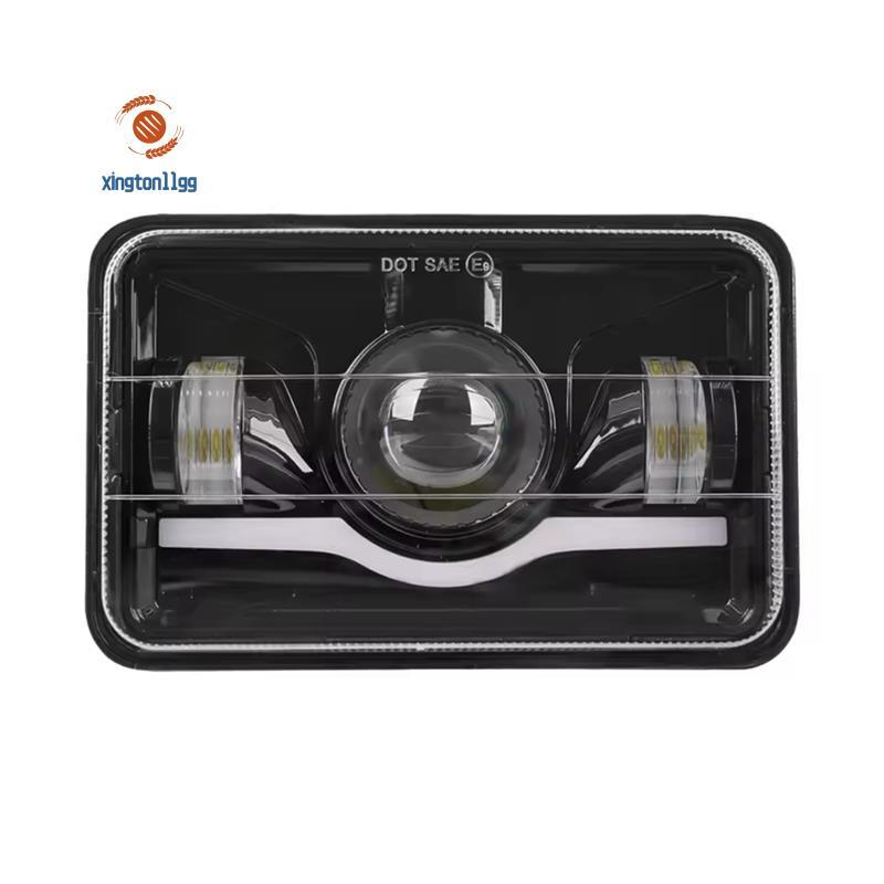 Máy chiếu Ống kính hình cầu Đèn pha LED 4 "X6" Đèn pha H4656 H4651 cho DRZ400S DRZ400SM DRZ250 DRZ40