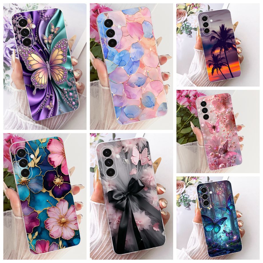 Ốp Lưng Cho Samsung Galaxy A26 5G Ốp lưng SamsungA26 5G SM-A266B Phong Cách Thời Trang Hoa TPU Mềm S