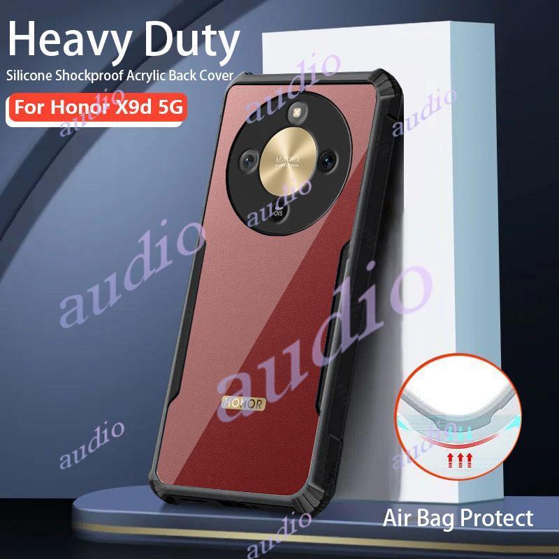 Honor X9d 5G Chống Rơi Giáp Trong Suốt Acrylic Chống Sốc Ống Kính Máy Ảnh Bảo Vệ Dành Cho HONOR X9d 