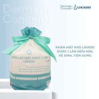 Khăn mặt khô Likado dùng 1 lần mềm mịn, vệ sinh, tiện dụng
