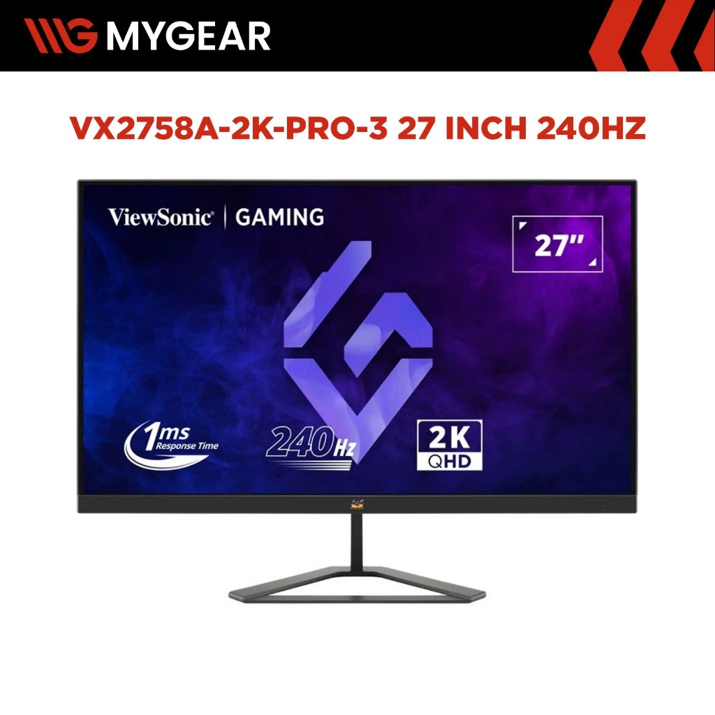 Màn hình Gaming ViewSonic VX2758A-2K-PRO-4 27 Inch 2K IPS 180Hz - New Chính Hãng