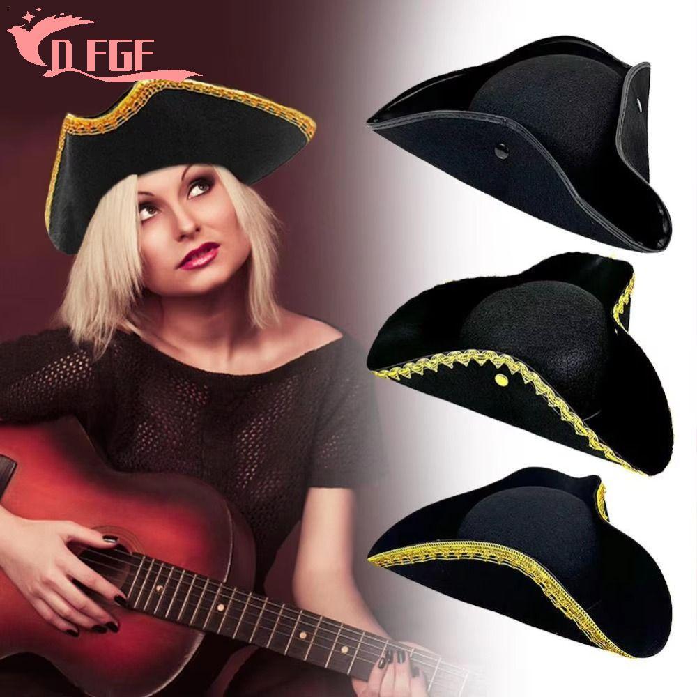 Mũ Cướp Biển Cosplay Jack Sparrow, Phù Hợp Cho Lễ Hội Và Sân Khấu, Unisex