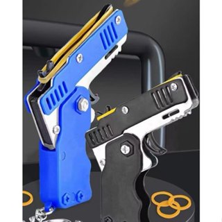 Móc khóa súng cao su, móc khóa ba lô, ba lô, phụ kiện súng đồ chơi, bắn dây thun