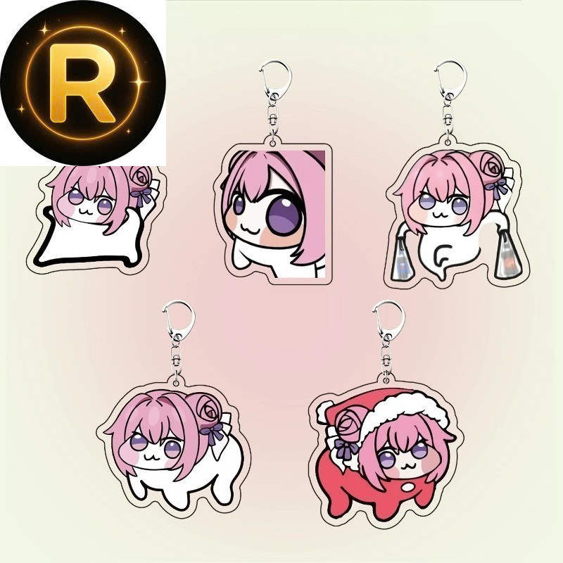Doro Acrylic Keychain Model Anime NIKKE Cosplay Characters Ornament Key Chain Cute Collection Pendan