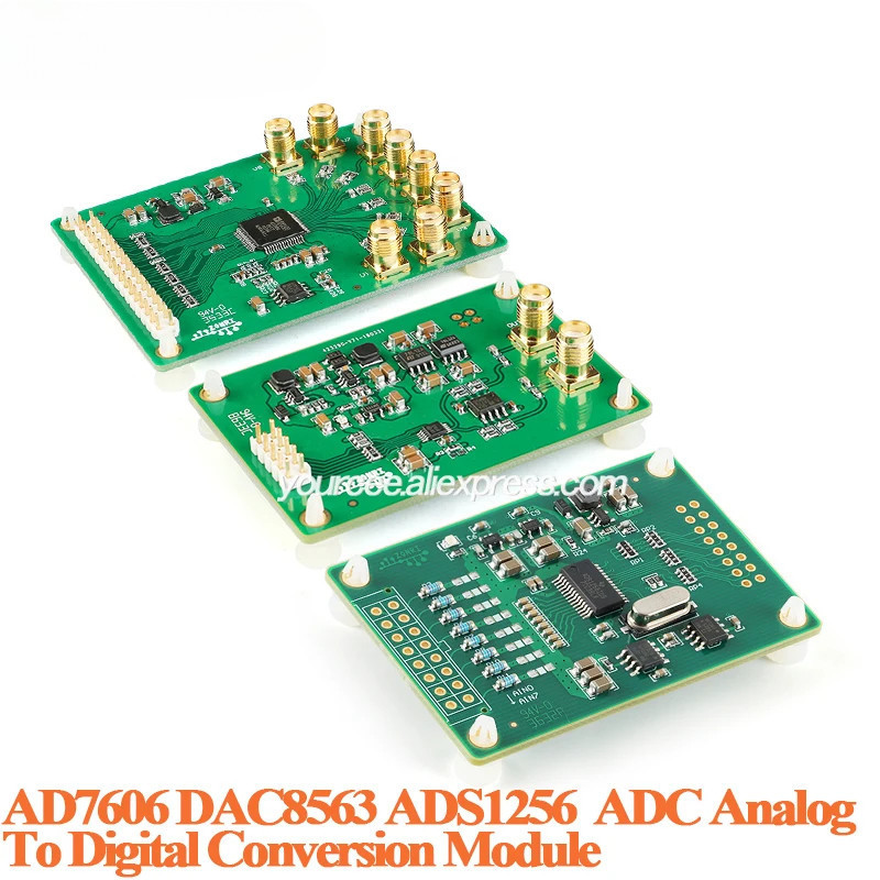 ADS1256IDB Mô-đun chuyển đổi ADC Analog sang kỹ thuật số ADS1256 IDB 24 Bit AD7606 8 kênh 16Bit DAC8