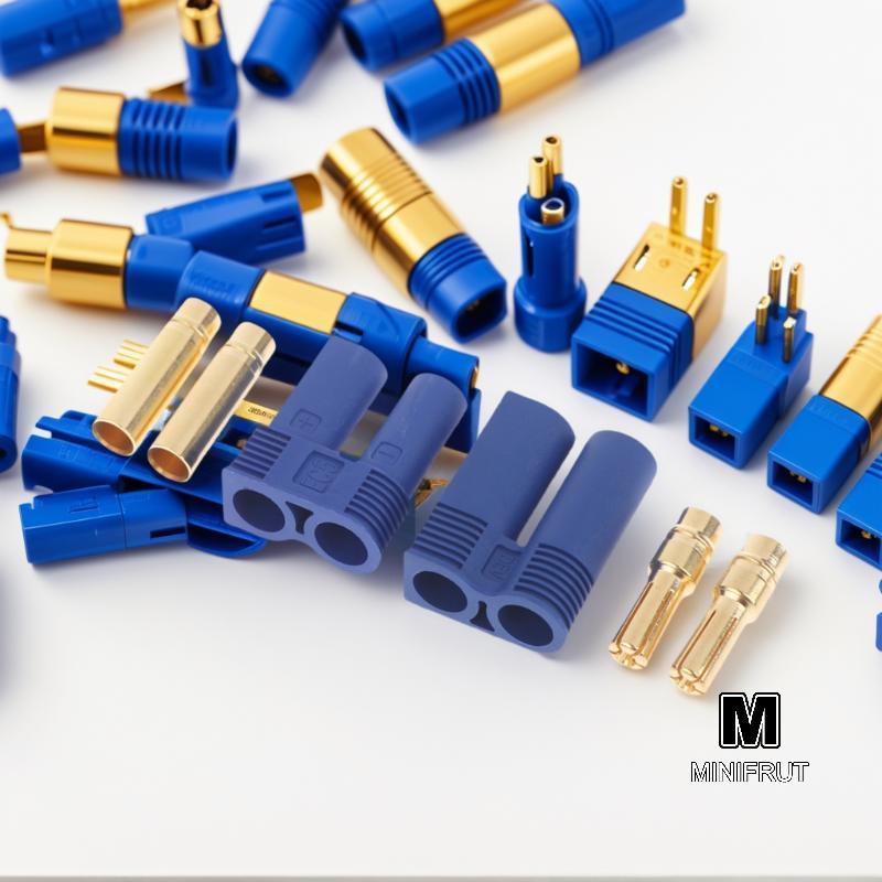 MINIFRUT] 5 / 10 Cái Nam Nữ Mạ Vàng Chuối Cắm EC5 Bộ Kết Nối Cho RC Mạch Nam Nữ Viên Đạn Phần MỚI