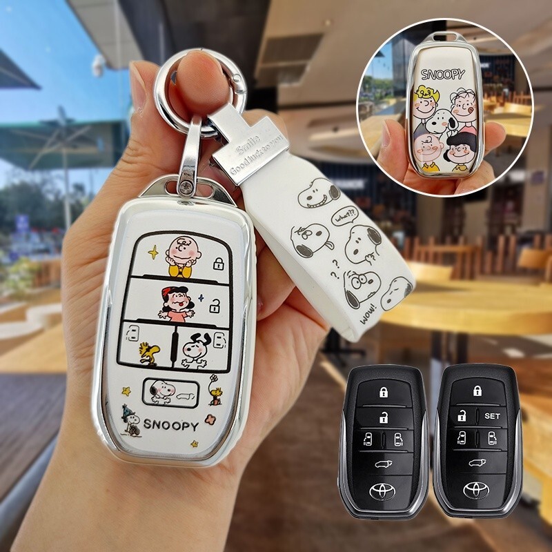 Vỏ chìa khóa TOYOTA TOYOTA ALPHARD 2023 30 / 40 X VELLFIRE 2018 2019 Khóa vỏ Alpha Will